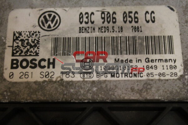 0261S02183 03C906056CG BOSCH Calculateur moteur VOLKSWAGEN GOLF
