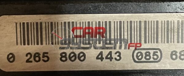 BOSCH 0265800443 Reparación ABS Opel Meriva