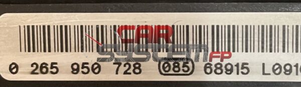 BOSCH 0265234601 Réparation ABS Renault Megane II / Scenic II 2002 < 2010