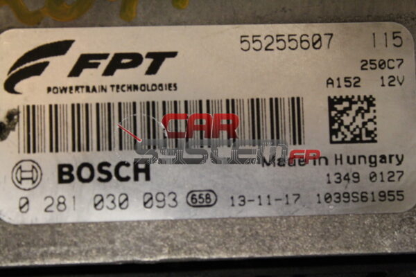 1039S61955 0281030093 BOSCH Motorsteuergerät FIAT DUCATO