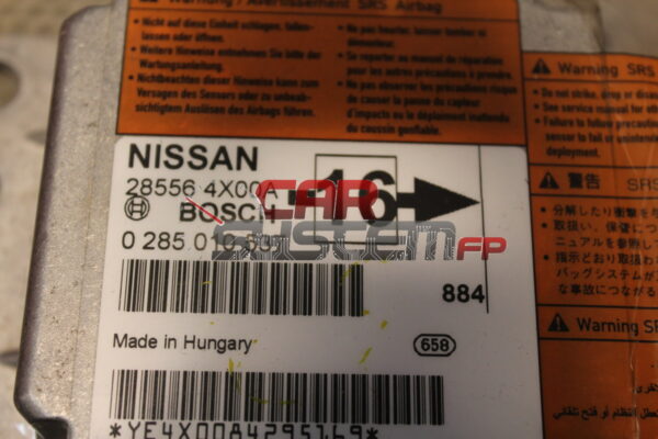 0285010537 Centralita de airbag Nissan Navara D40 BOSCH