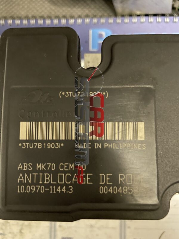 9662298480 0970.1144.3 Überholung ABS Renault Modus / Peugeot 207