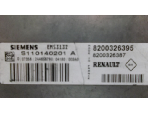 Centralina Motore Renault Clio RENAULT:S110140201A