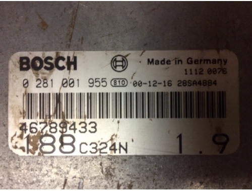 Centralita de motor Fiat Punto BOSCH:0281001955