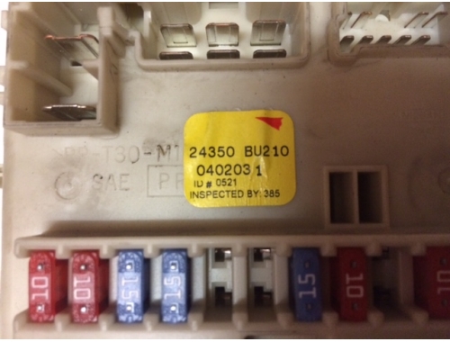 Sicherungskasten Nissan Almera Tino 24350