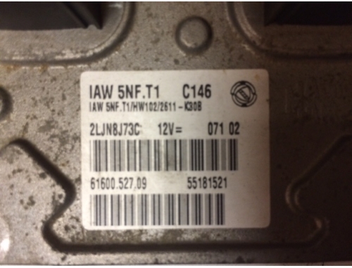 Centralita de motor Fiat Stilo MAGNETI MARELLI: IAW5NF.T1 IAW5NF.T9