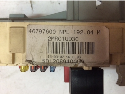 Centralina Scatola Porta Fusibili Fiat Stilo 46797600