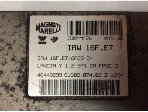 Centralina Motore Lancia Y MAGNETI MARELLI:IAW16F.ET