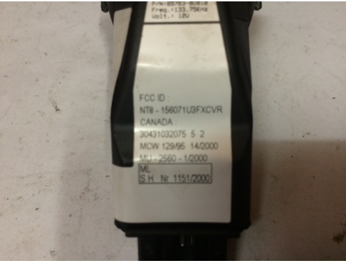 Antenna Toyota Yaris 89783-0D010