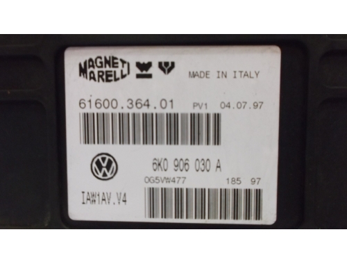 Calculateur moteur Volkswagen Polo MAGNETI MARELLI:IAW1AV.V4 6K0906030A 61600.364.01 650906030A
