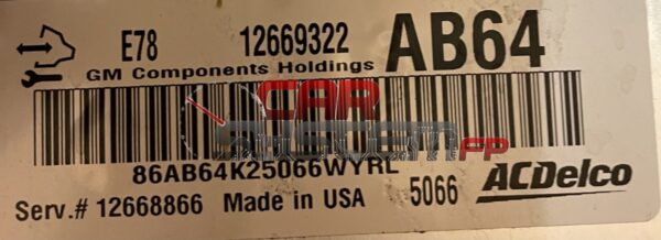 12669322 Réparation Calculateur moteur Opel Corsa E 2015 < 2021