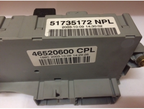 Centralina Scatola Porta Fusibili Fiat Punto 51735172NPL