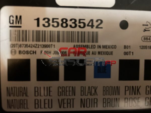 13583542 Reparatur Modul BCM Vauxhall / Opel Insigna 2008 < 2017 BOSCH