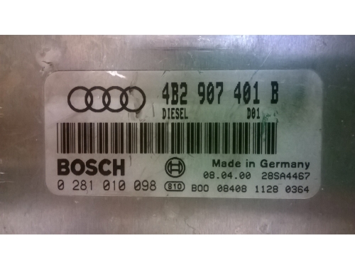 Centralina Motore Audi A6 BOSCH:0281010098