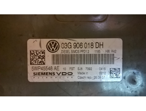 Centralina Motore Audi A3 03G906018DH