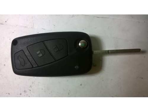 Clé Fiat avec 3 Pulsanti Télécommande A602