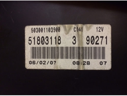Quadro Strumenti Fiat Grande Punto 51803118