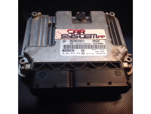 Motorsteuergerät Chevrolet Cruze 2.0 BOSCH 0281015445 - 96983951 - Reparatur verschiedene Codierung BOSCH:0281015445