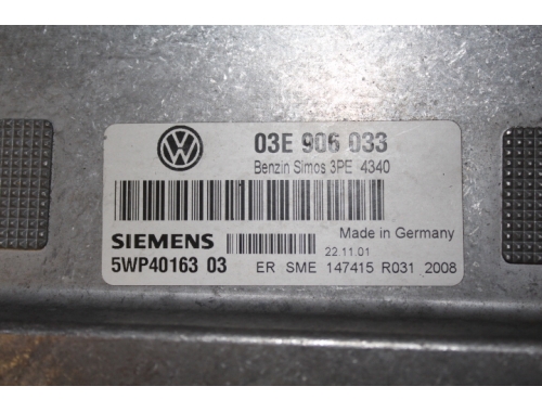 Calculateur moteur Volkswagen Polo SIEMENS:5WP4016303