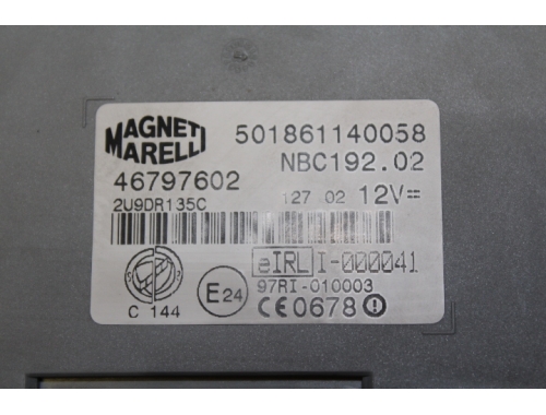 Body Computer Fiat Stilo MAGNETI MARELLI:46797602