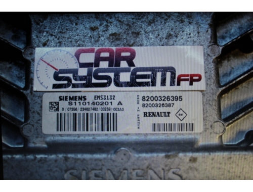 Calculateur moteur Renault Clio CC 1.200 16V Siemens S110140201A - Réparation diverses Transfert des codes SIEMENS:S110140201A