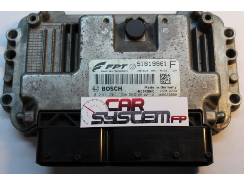 Calculateur moteur Fiat 500 CC 1.400 16V 100HP BOSCH 0261201759 - Réparation diverses Transfert des codes