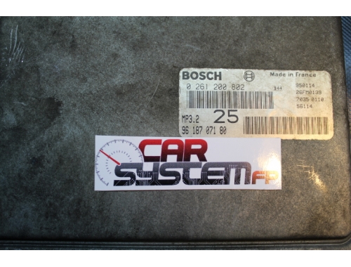 Calculateur moteur Fiat Ulysse/Lancia Z CC 2.000 Turbo Benz BOSCH 0261200802-Réparation diverses Transfert des codes Décodage total BOSCH:0261200802