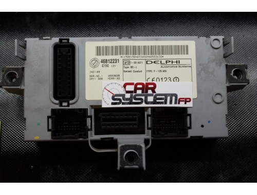 Body Computer Fiat Doblò CC1.900 D 46812231 - Riparazioni Varie Passaggio Codici Lettura Pin Code Scrittura Chip Trasponder 46812231