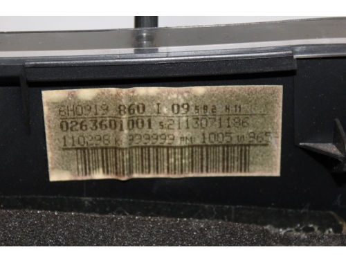 Quadro Strumenti Seat Arosa BOSCH:0263601001