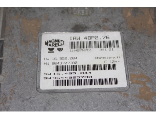 Centralina Motore Peugeot 206 MAGNETI MARELLI:IAW48P2.76