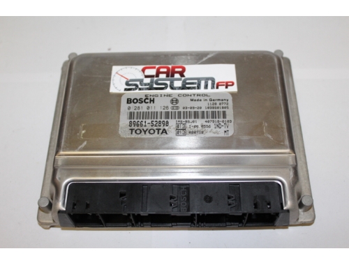 Centralita de motor Toyota Yaris CC 1.400 BOSCH 0281011126 - Reparación varias Traspaso de códigos Escritura Trasponder Llaves BOSCH:0281011126