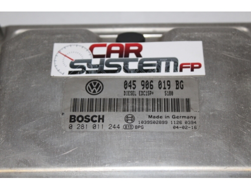Calculateur moteur Seat Ibiza CC 1.400 TDI Diesel BOSCH 0281011244 - Réparation diverses Transfert des codes Décodage total BOSCH:0281011244
