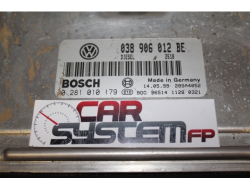 Centralita de motor Volkswagen Lupo CC 1.700 Diesel '00 BOSCH 0281010179 - Reparación varias Traspaso de códigos Virginización BOSCH:0281010179