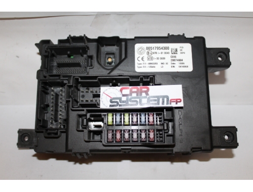 Komfortsteuergerät Fiat Grande Punto 00517954300 - Reparatur verschiedene Codierung Auslesen des PIN-Codes Schlüssel 517954300