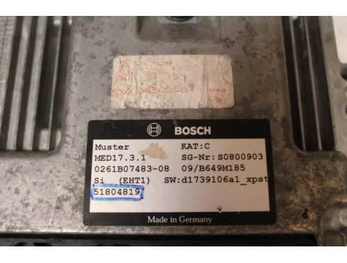 Centralina Motore Fiat Grande Punto BOSCH:0261B07483-08