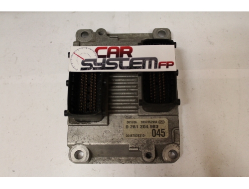 Motorsteuergerät Fiat Punto 188 cc 1.2 16V Bosch 0261204983 - Reparatur verschiedene Codierung Komplette Decodierung BOSCH:0261204983