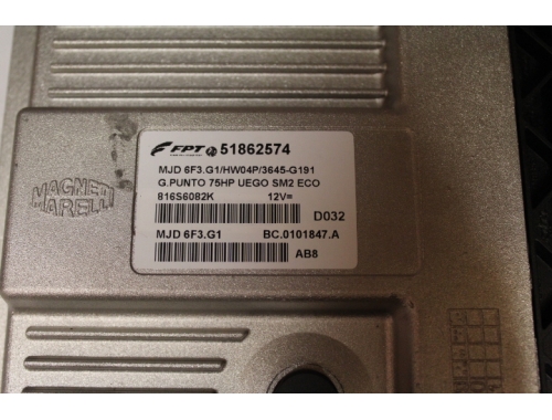 Centralina Motore Fiat Grande Punto FPT 51862574 MJD 6F3.G1