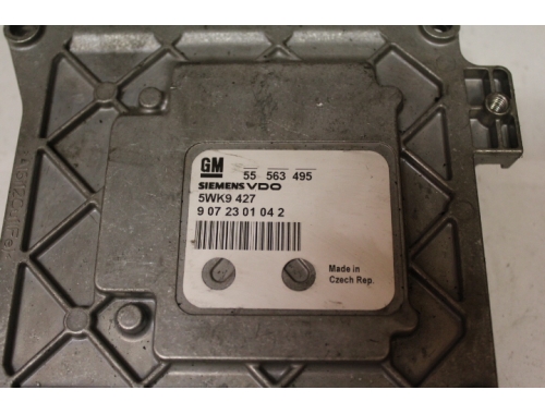 Centralita de motor Opel Astra GM 55563495 5WK9427