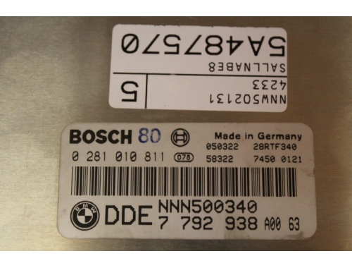 Motorsteuergerät Land Rover Freelander 2.0 TDi - BOSCH 0281010811 - Reparatur verschiedene Codierung BOSCH:0281010811