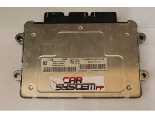 Motorsteuergerät Citroen C2 1.4 - 21585900-1 AO - JCAE - Codierung 21585900-1