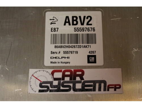 Calculateur moteur Opel Astra DELPHI: 55597676