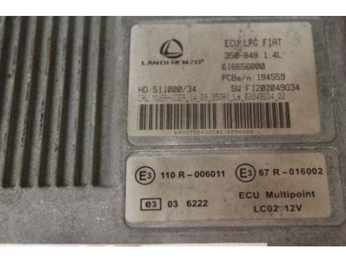 Calculateur GPL Fiat Idea LANDI RENZO 616656000