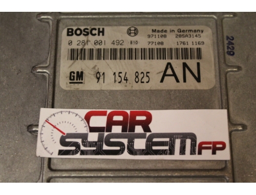 Calculateur moteur Opel Frontera BOSCH:0281001492
