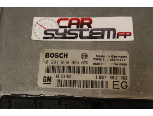 Motorsteuergerät Opel Frontera BOSCH 0281010025 - Codierung Reparatur verschiedene BOSCH:0281010025