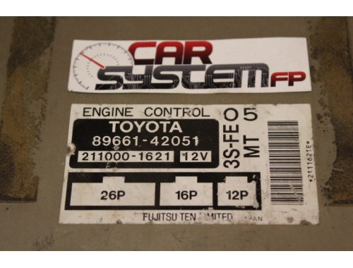 Calculateur moteur Toyota RAV 4 FUJITSU 89661-1621 Réparation diverses Transfert des codes FUJITSU