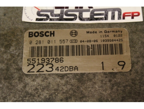 Centralita de motor Fiat Doblò BOSCH:0281011557