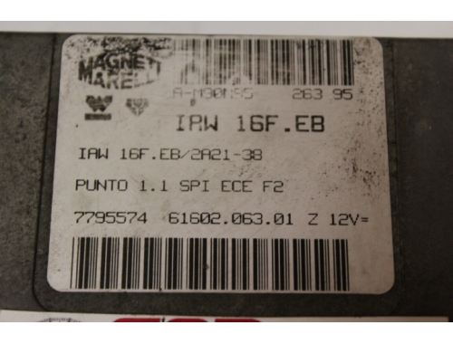 Centralina Motore Fiat Punto MAGNETI MARELLI:IAW 16F.EB