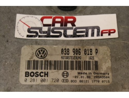 Motorsteuergerät Volkswagen Passat BOSCH 0281001720 - Codierung Reparatur verschiedene BOSCH:0281001720