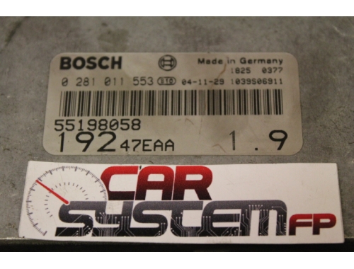 Centralina Motore Fiat Stilo BOSCH:0281011553
