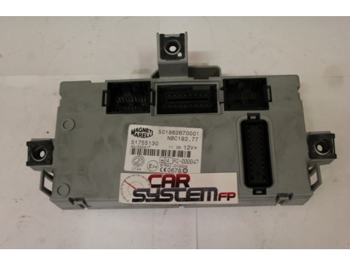 Body computer Fiat Stilo MAGNETI MARELLI:51755130